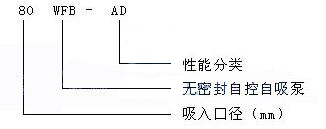 WFB無密封自控自吸清水泵